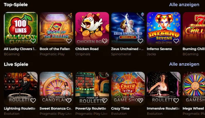 Rolldorado Casino spiele