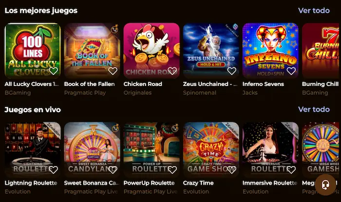Rolldorado Casino Juegos